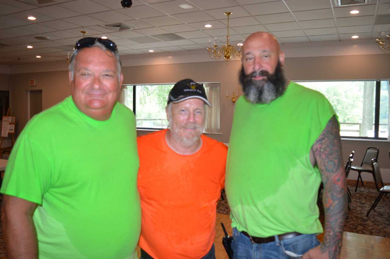 Robert Jani, Rusty Gerstenmeir and Daryl Dreher of Wayne
