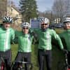 Team 26 embarked Saturday morning on its 400-mile journey from Newtown to the nation's capital.