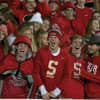 Somers' 12th Man cheering section was out in full force supporting their team, and celebrating the win.