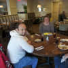 Diners enjoy the food at the Mount Kisco Diner.