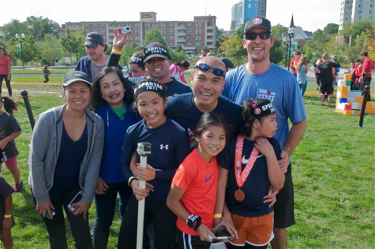 Mill River Park was the site of the Spartan Kids Race Saturday, as kids of all ages and their families and friends came out for the fun. 