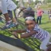 Mill River Park was the site of the Spartan Kids Race Saturday, as kids of all ages and their families and friends came out for the fun. 