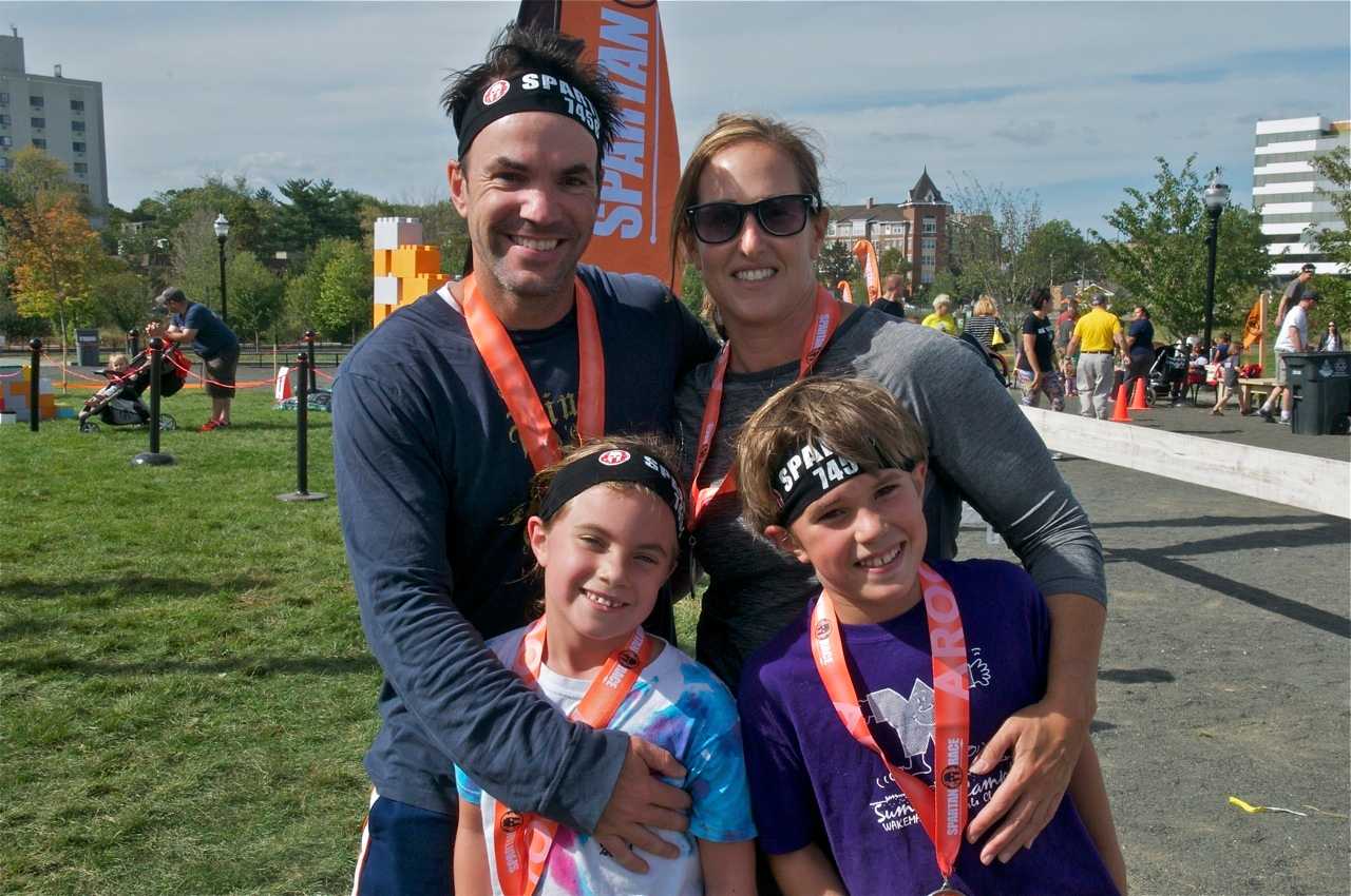 Mill River Park was the site of the Spartan Kids Race Saturday, as kids of all ages and their families and friends came out for the fun. 