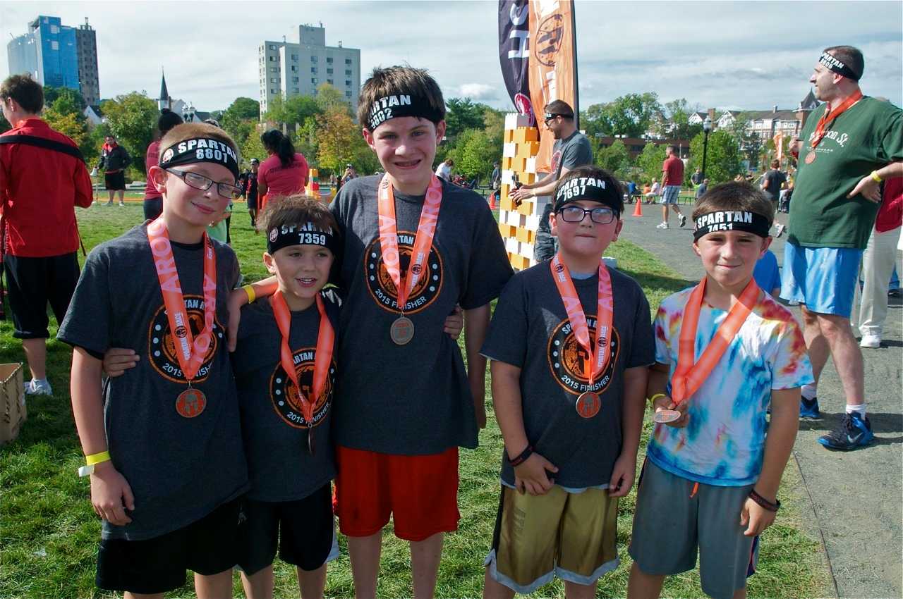 Mill River Park was the site of the Spartan Kids Race on Saturday, as kids of all ages and their families and friends came out for the fun. 