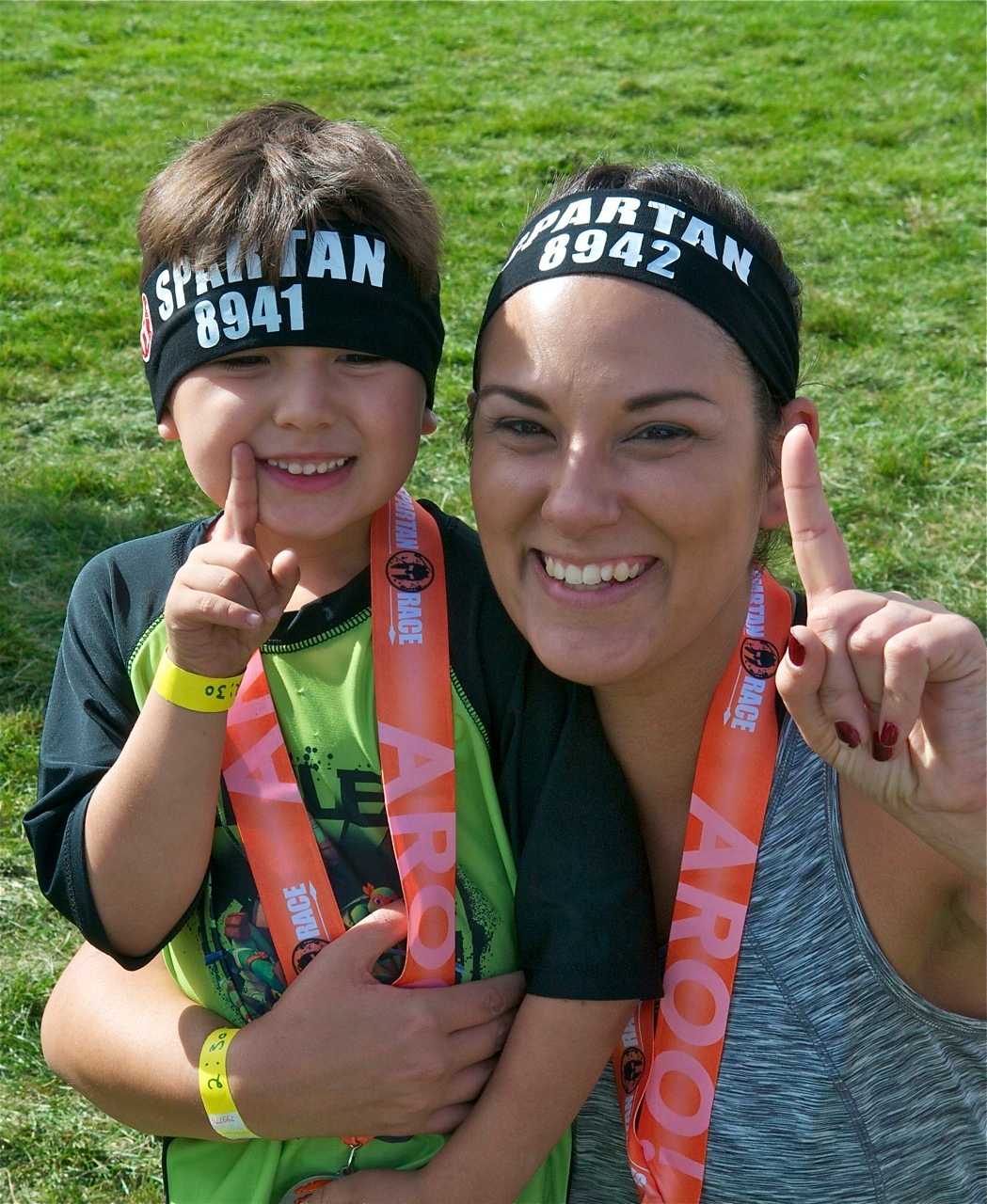 Mill River Park was the site of the Spartan Kids Race Saturday, as kids of all ages and their families and friends came out for the fun. 