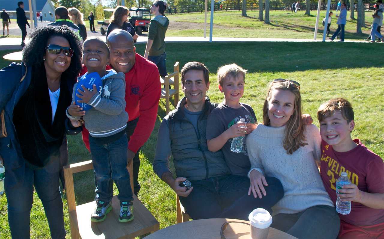 Visitors got their first look at Grace Farms at Saturday's Community Day.
