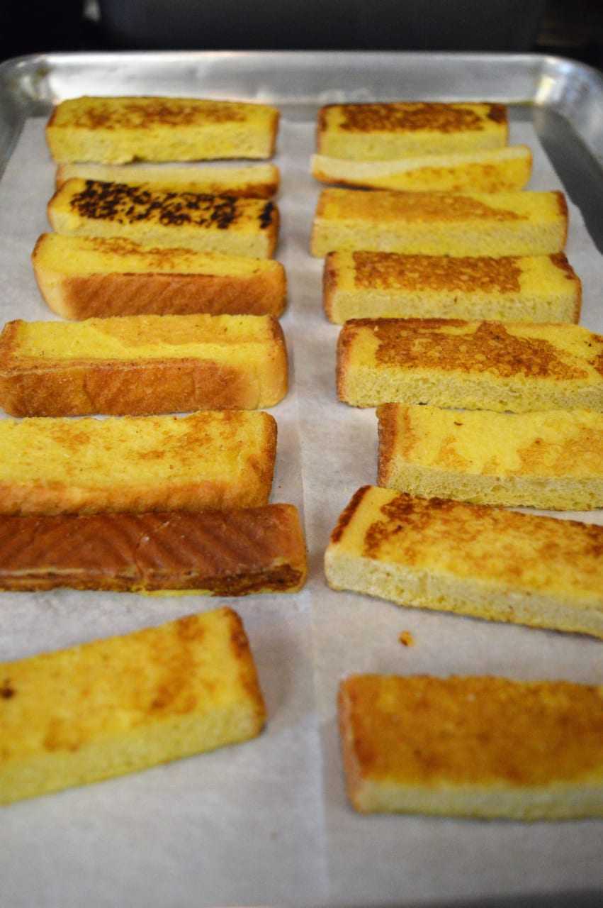 French toast at the Whistle Stop.