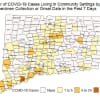 The breakdown of new COVID-19 cases in each Connecticut municipality.