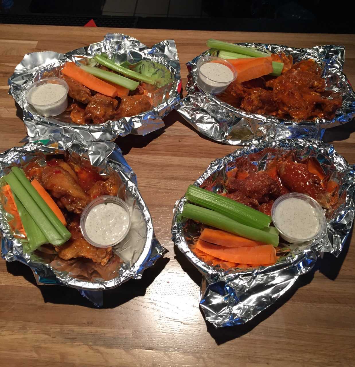 Wings at Jimmy Geez in Haledon.