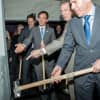 <p>Officials with RXR joining elected officials from New Rochelle to literally break ground at 587 Main St.</p>