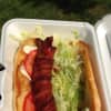 The BLT Dog at Hot Diggity Grill in Hawthorne is a bacon-lover's dream.