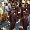Bethel students enter their graduation ceremony.