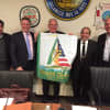 Mamaroneck's Village Board offered its endorsement of Sunday's 6th annual Sound Shore St. Patrick's Day Parade.