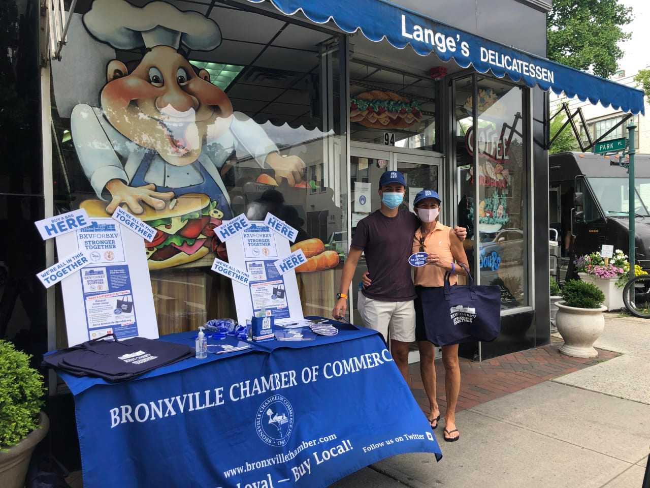 BXV FOR BXV was spear-headed by Mary Marvin, Mayor of Bronxville and a group of concerned residents during the early days of the COVID-19 pandemic.