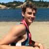 Robby Schetlick, a high school senior, at Sunday's U.S. Rowing Youth National Championships in California where his Varsity Men's Quad won silver medals.