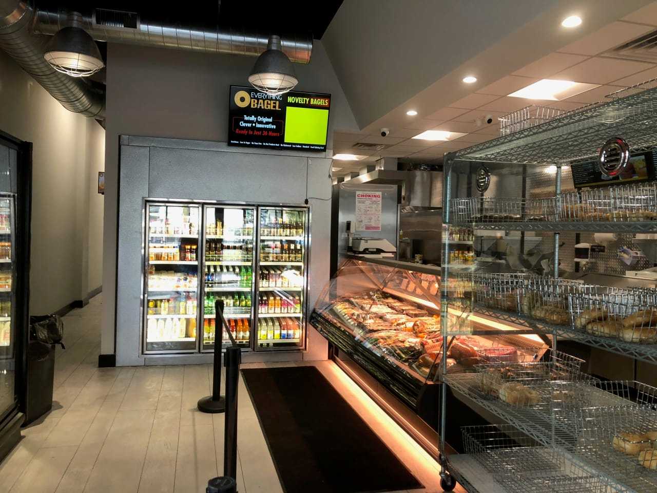 Everything Bagel is a deli and bagel shop.
