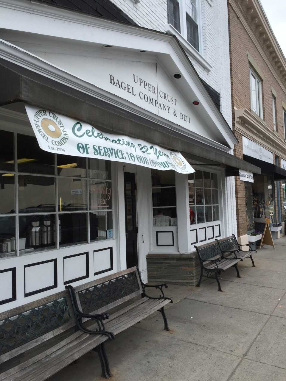 The Upper Crust Bagel Company in Old Greenwich prides itself on service and products.