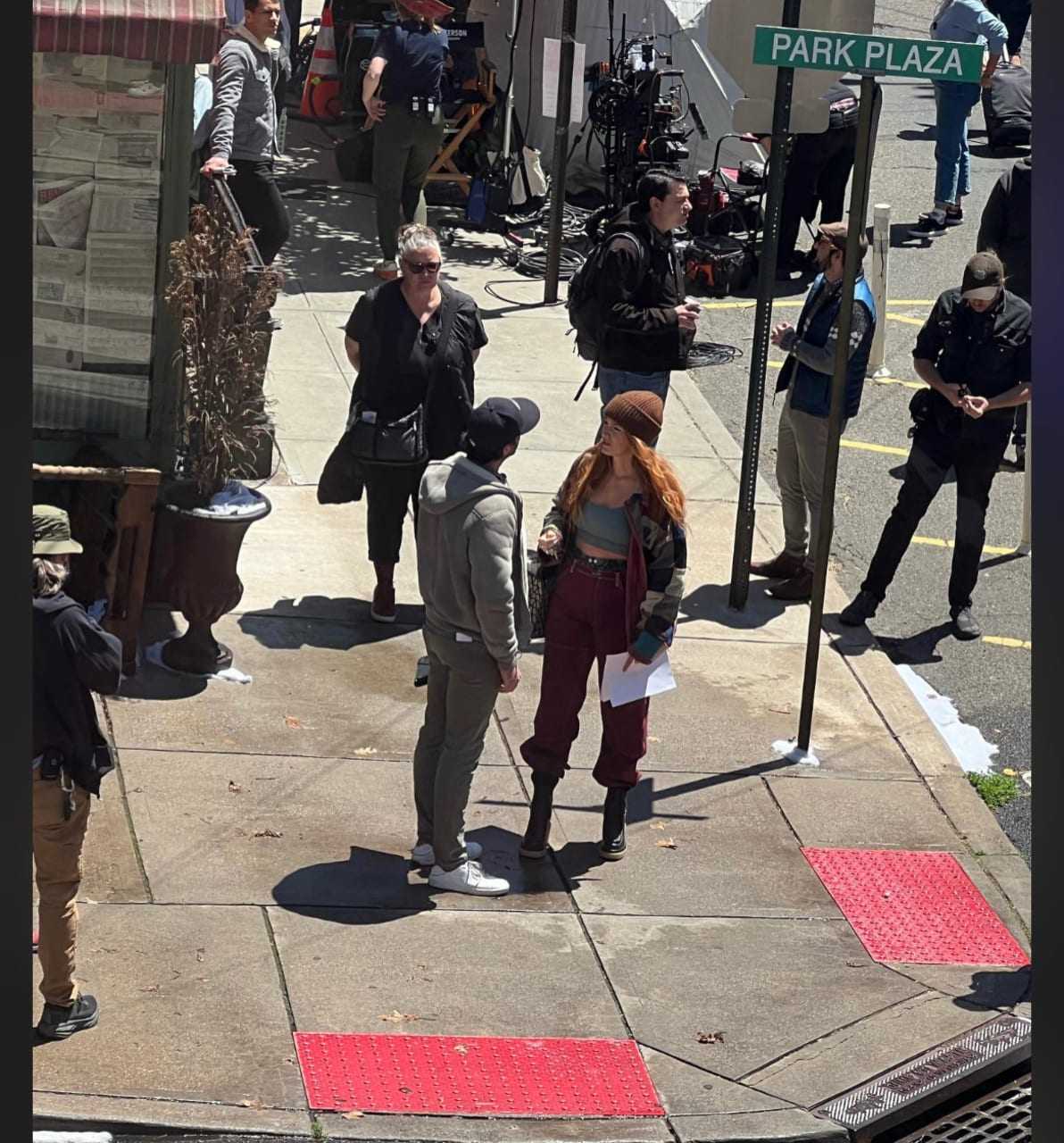 Blake Lively, Justin Baldoni Spotted Filming 'It Ends With Us' In Hoboken (PHOTOS)