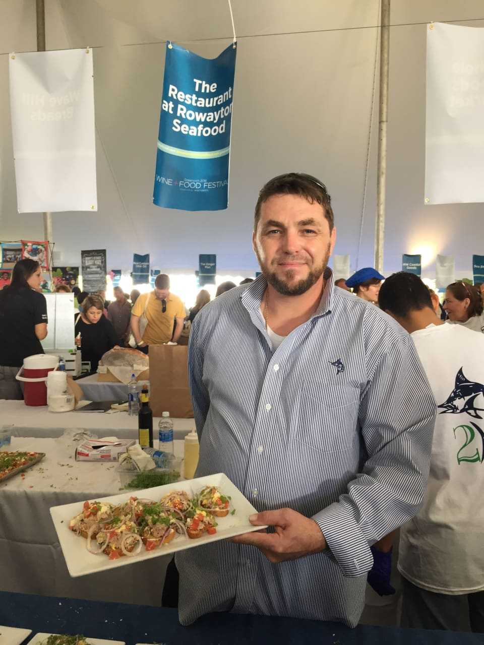 Chris Deist, executive chef of The Restaurant at Rowayton Seafood in Norwalk.
