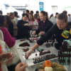 Rye's Blue Tulip Chocolates is popular at Greenwich Wine + Food Festival.