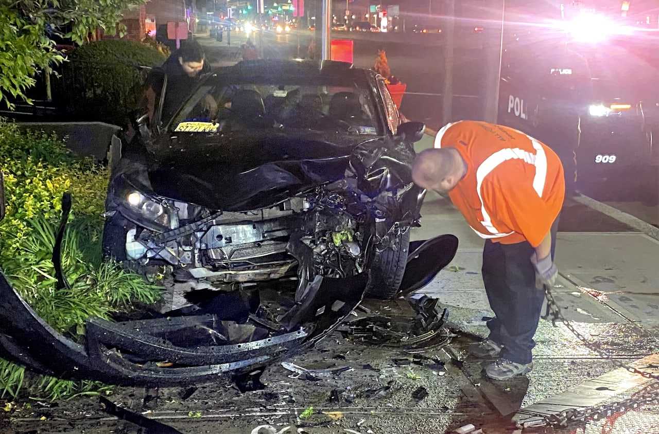 Sedan Slams Into Fair Lawn Church