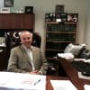 Bergenfield's new town administrator, Corey Gallo, in his office at Borough Hall.