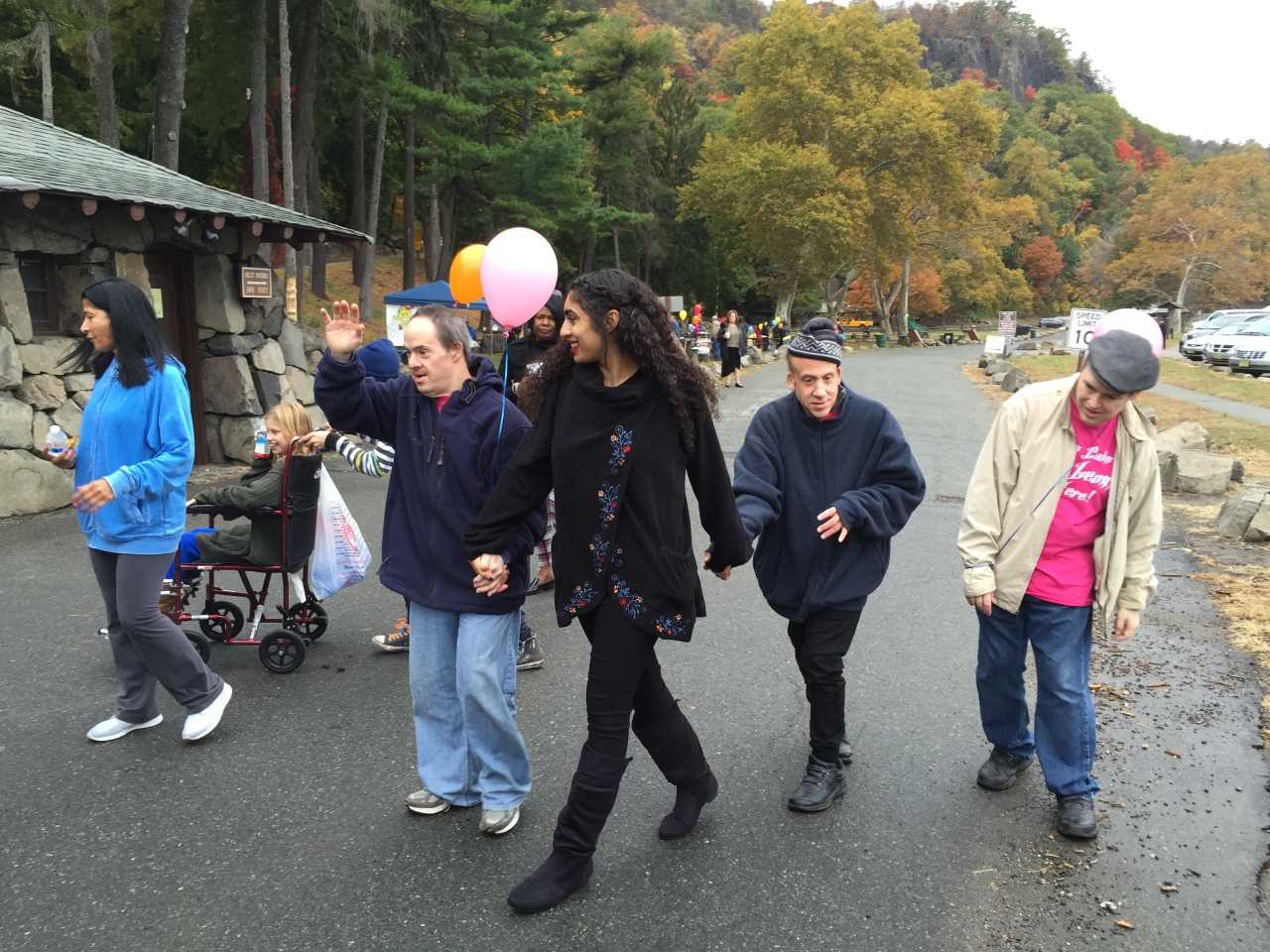 Participants in J-ADD's Walkathon raise money for the organization in an annual event near Englewood Boat Basin. 