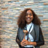 John Jay junior statesman Aiyana Lewis received a "Best Speaker" award at the JSA convention in November in Boston.