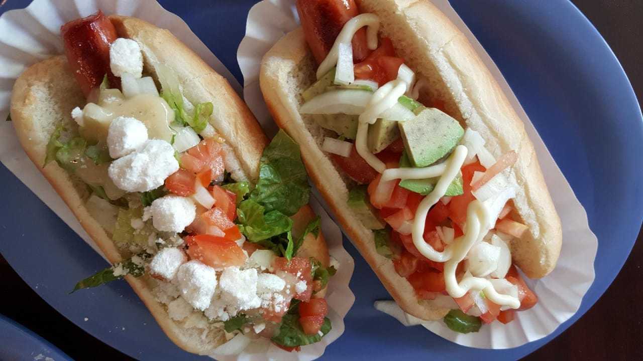 Toppings are a specialty of Noshi's Coney Island in Poughkeepsie.