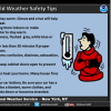 Cold Weather Safety tips