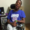 Courtney, 14 of Leonia, has been reunited with his wheelchair.