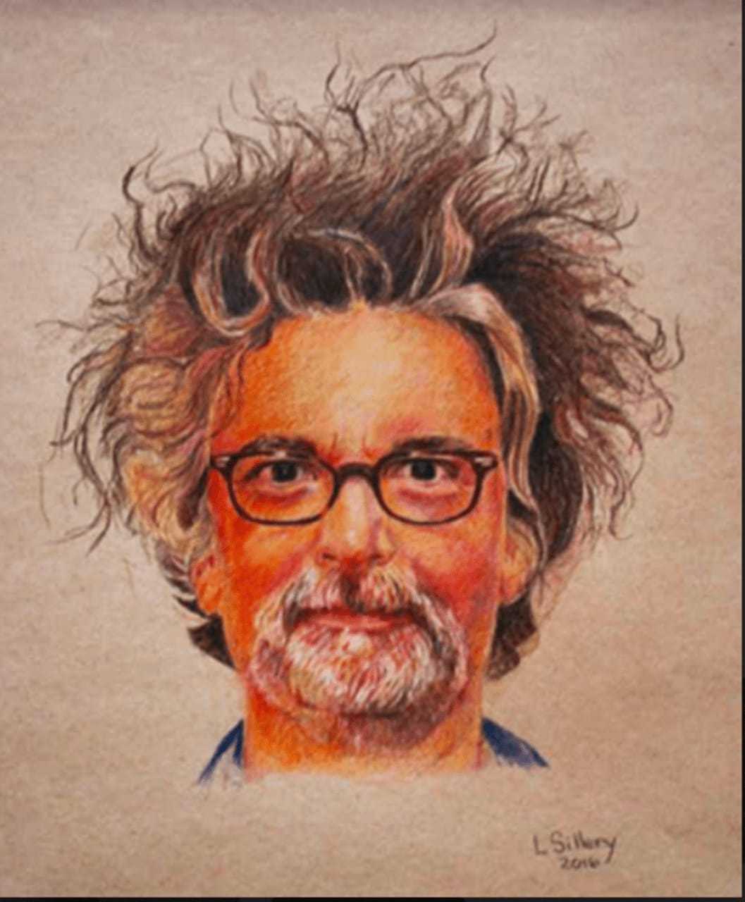"Antonio Munoz," pencil, by Lenore Sillery.