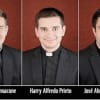 The Revs. Timothy Iannacone, Harry Prieto and José Vasquez Romero are the newest priests in the Diocese of Bridgeport.