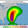 A look at projected wind strengths for Hurricane Jose.