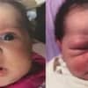 Police released photos on Saturday of two babies reported missing in an alleged family abduction: Malani Ventura, at left, and Londyn Richardson.