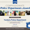 The Yonkers Police Department has received an award for rescuing a deer.