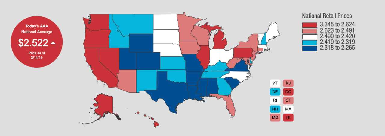 The tri-state area pays amongst the highest gas prices in the country.