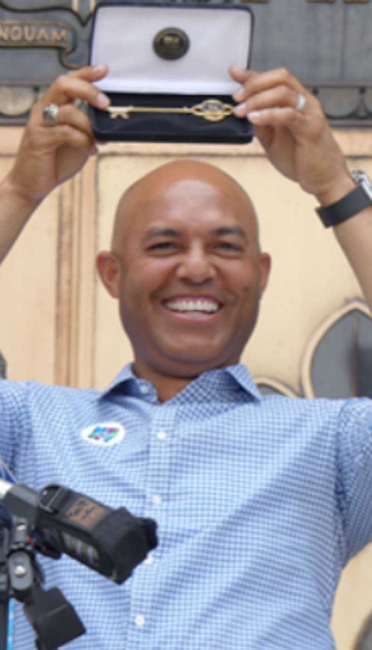 New York Yankees legend Mariano Rivera in New Rochelle.