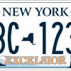 New York State license plates are getting a makeover, and it's up to residents to vote for their favorite design. (Plate 5)