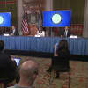 New York Gov. Andrew Cuomo at his daily COVID-19 briefing in Albany on Wednesday, March 25.