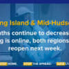 These are metrics Long Island and the counties that make up the Mid-Hudson must meet to start Phase 1 of reopening.