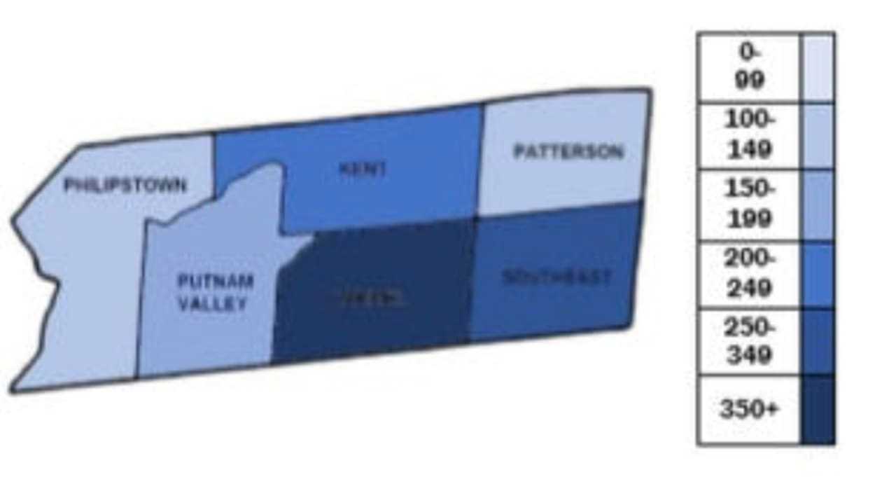 A breakdown of COVID-19 cases in Putnam County