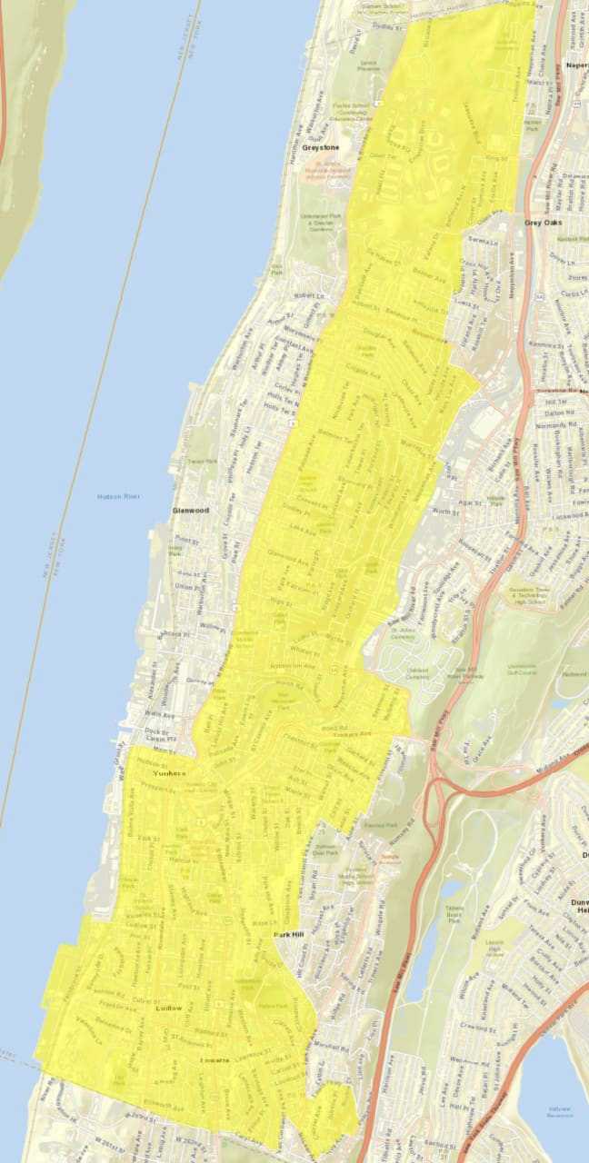 The Yonkers "yellow zone."