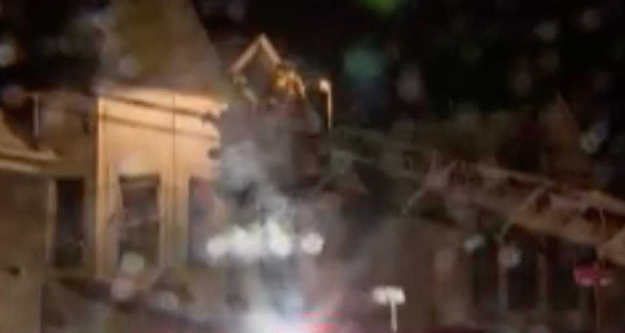 House fire in Manasquan (Photo courtesy News12)