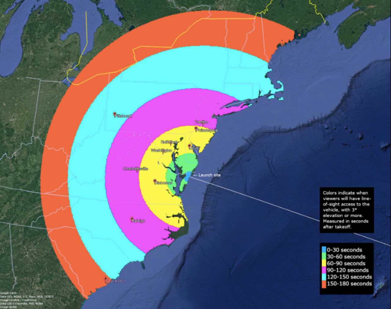 Here's When NASA Rocket Launch Will Be Visible Across East Coast