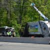 Man Killed In Fiery Garbage Truck Crash On Rt. 23 In Pequannock (PHOTOS)