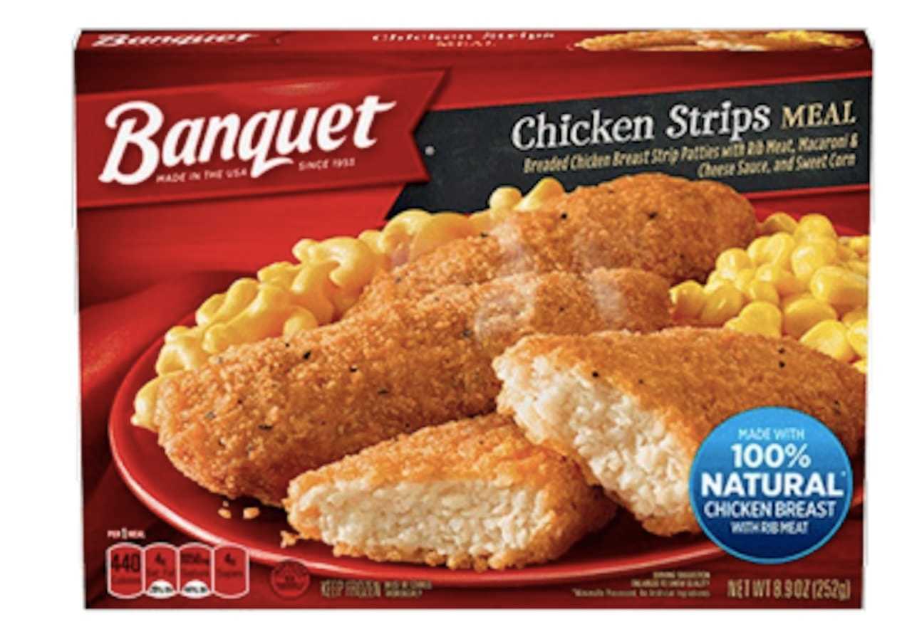 Banquet Frozen Chicken Strips Recalled Due To Possible Plastic In Entree