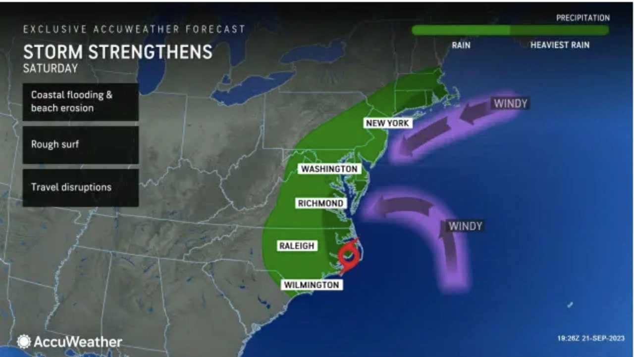 Tropical System With Drenching Downpours, Dangerous Winds Takes Aim At Region: Here's Timing