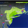 Flash Flood Threat: Projected Rainfall Totals Increase For Potent Coastal Storm