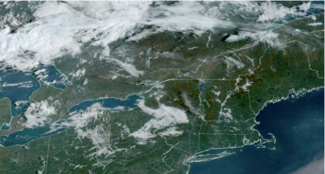 Smoke From Canadian Wildfires Causing Hazy Skies In Much Of Northeast